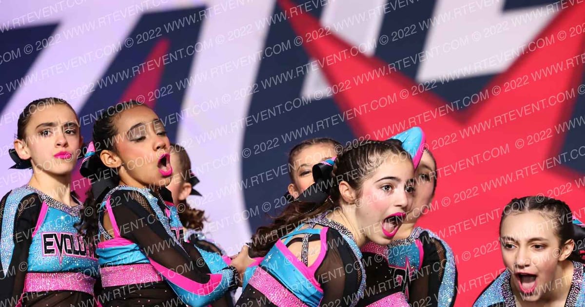 Evolution Cheer Teal Fury · Mid Atlantic Grand Nationals
