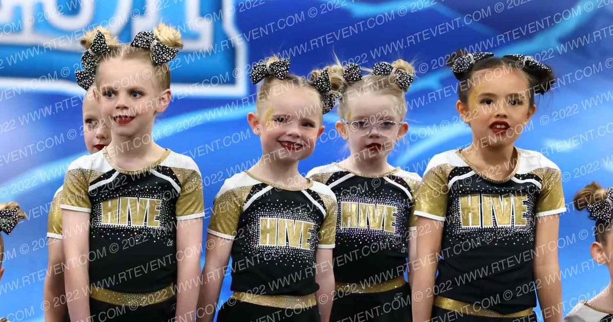 The Hive Cheer Bumble Babes · PacWest Utah Challenge DIDII
