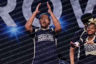 Cheyenne High School CHS Partner Stunt Art & Lei''Angel