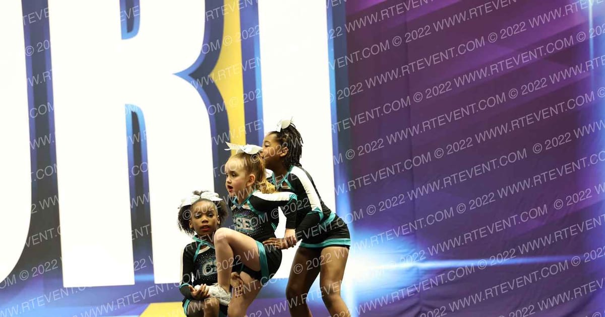 California Spirit Elite Teal Gems · CheerSport Norcal
