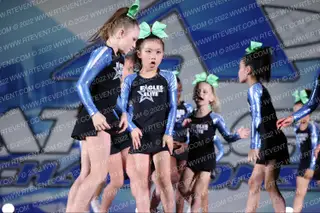 Eagles Elite Cheerleading Glow