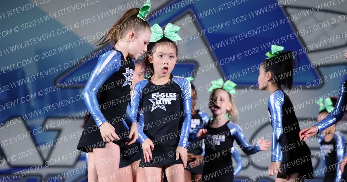 Eagles Elite Cheerleading Glow · Athletic Atlanta Nationals