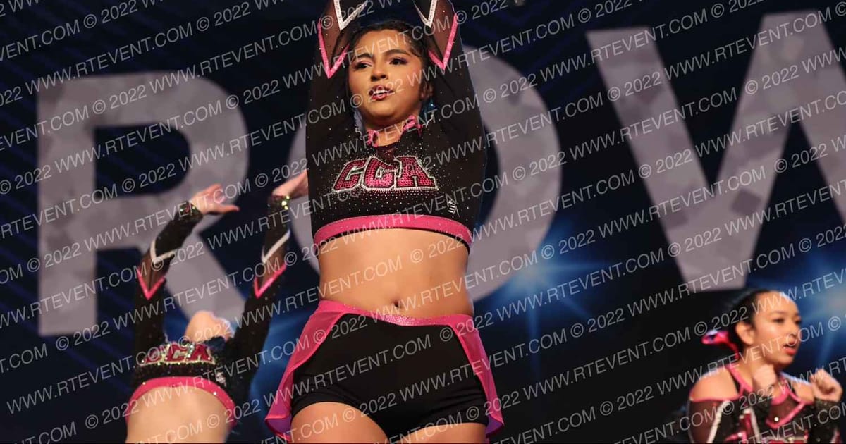 CCA Cheer and Dance Miss Paris · Vegas Crown