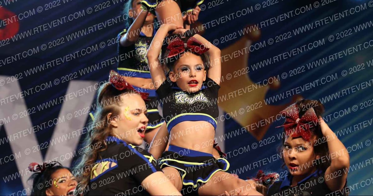 Royal Storm Elite Cheer Crush · Vegas Crown
