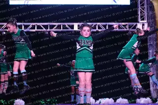 Central Dauphin Youth Rams Cheerleading Mini Space Rams
