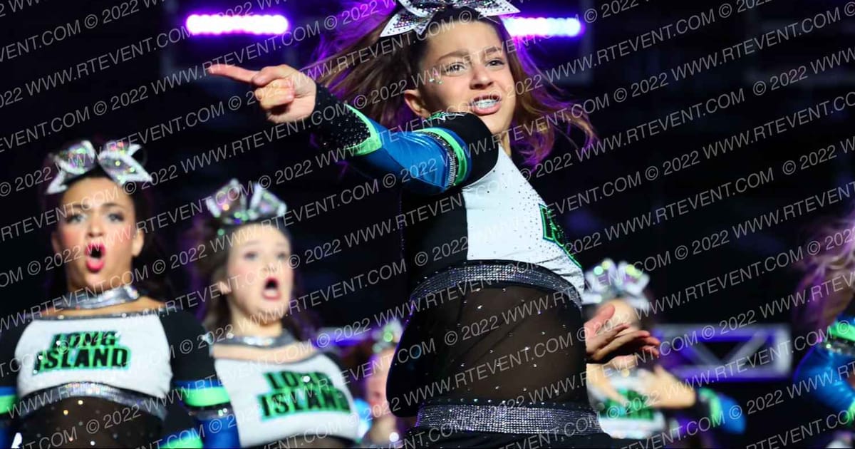 Long Island Cheer Lime · SF Grand Nationals