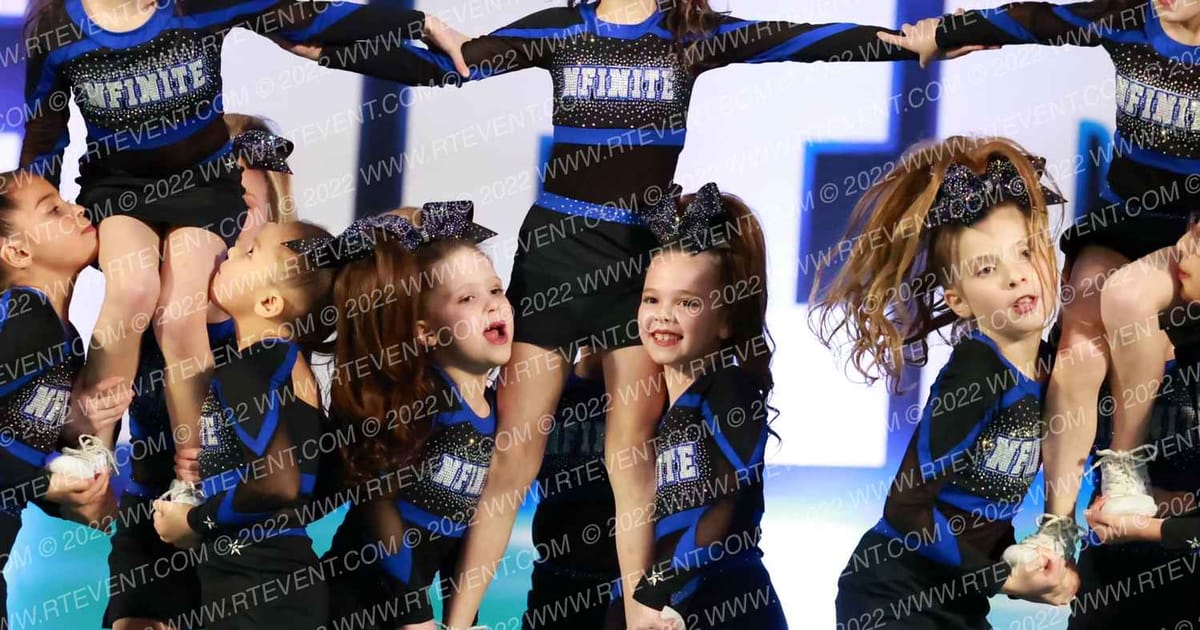 NFINITE All Stars Mini Missiles · CHEERSPORT Toms River Classic