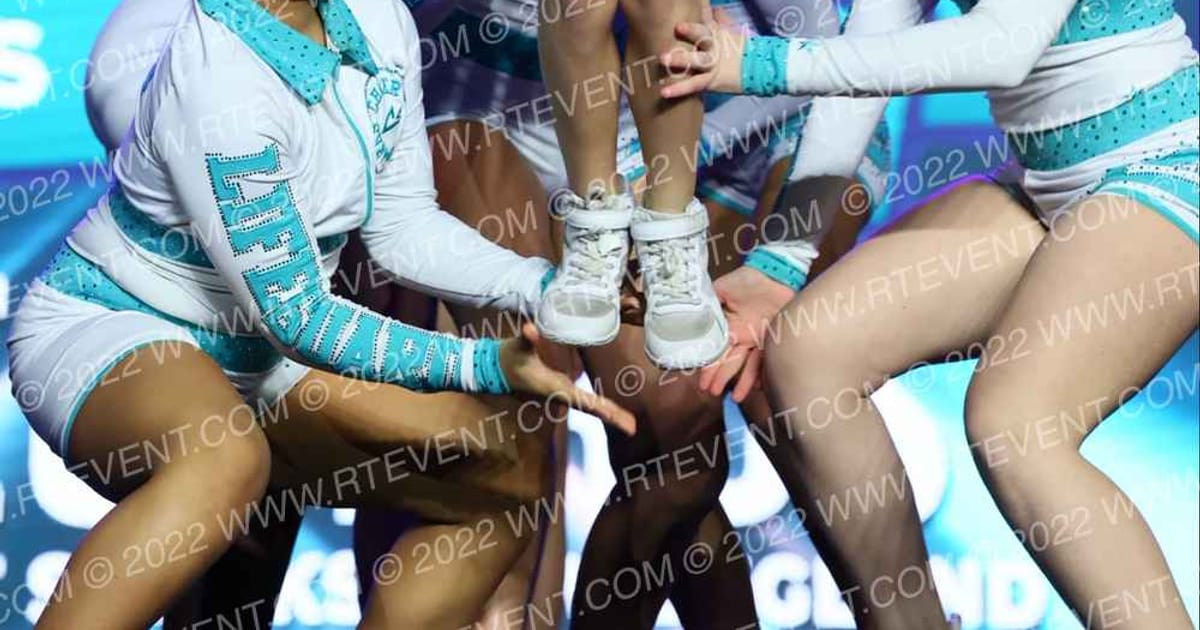 Cheer Sport Sharks-New England Lifeguards · SF Grand Nationals