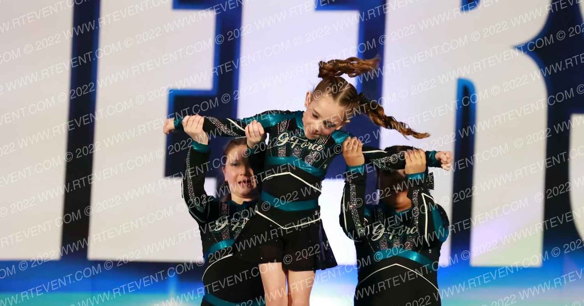 G Force Cheer Gforce Glitters · CHEERSPORT Toms River Classic
