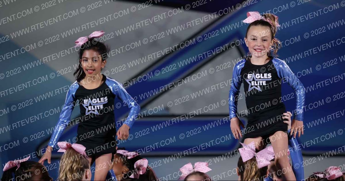 Eagles Elite Cheerleading Spark · Athletic Atlanta Nationals