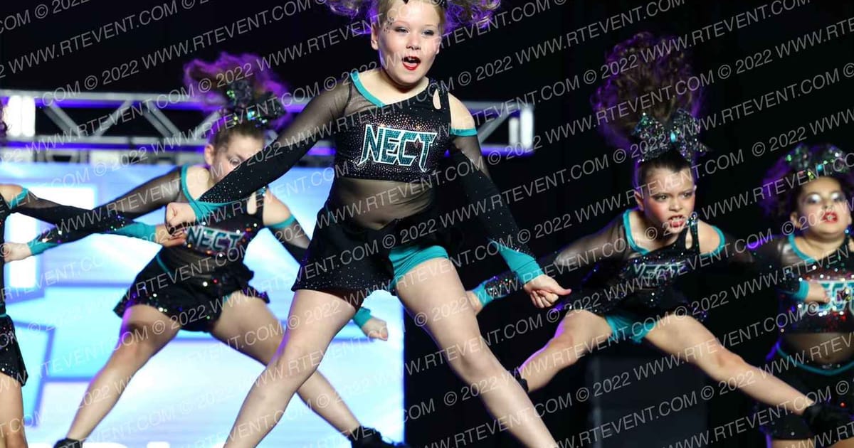 New England Cheer & Tumble Mini Black Pearls · SF Grand Nationals