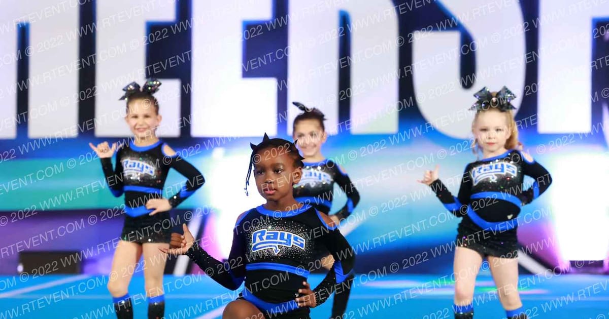 The Stingray Allstars Lil Diva Rays · CHEERSPORT Toms River Classic