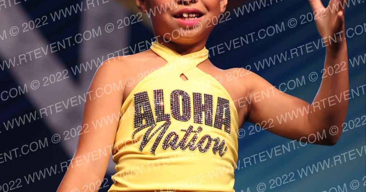 ALOHA CHEER ACADEMY Mini 1 Prep Avengers · Vegas Crown