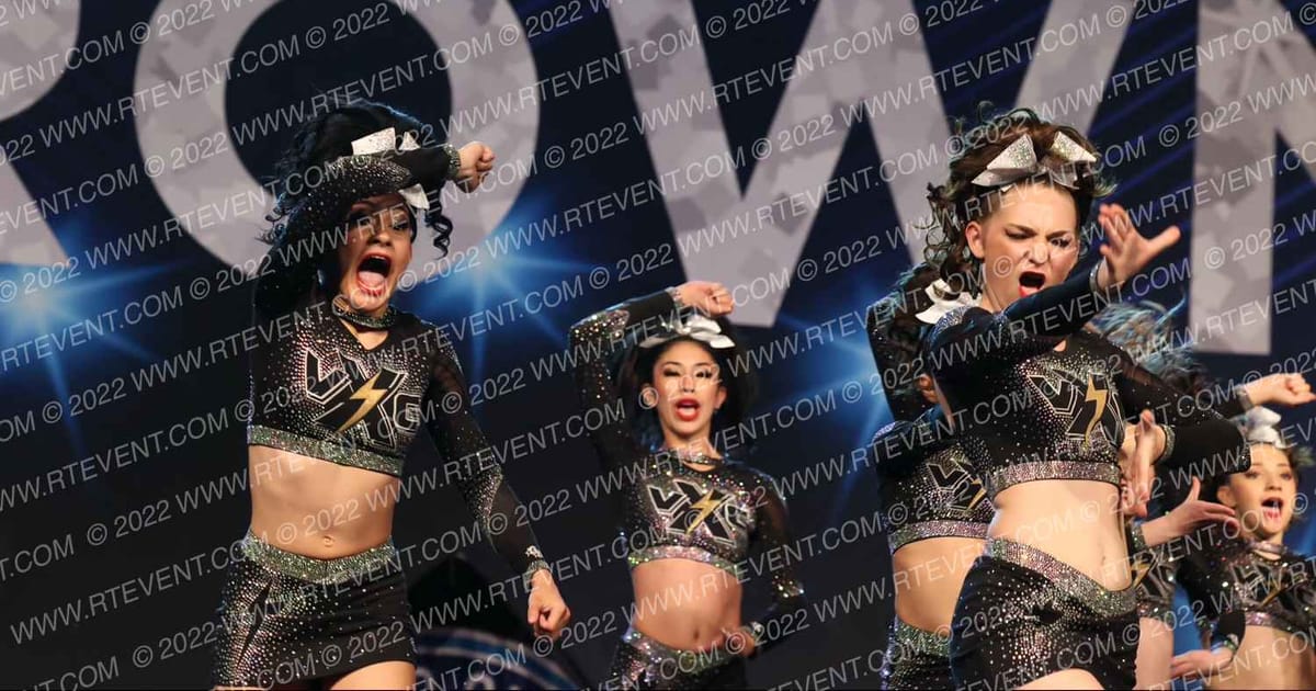 Voltage Xtreme Cheer Charlie's Angels · Vegas Crown