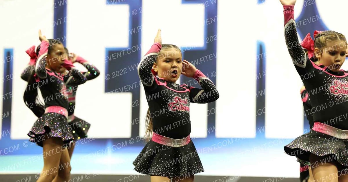 Rival Extreme Cheer Pink Topaz · CheerSport Norcal