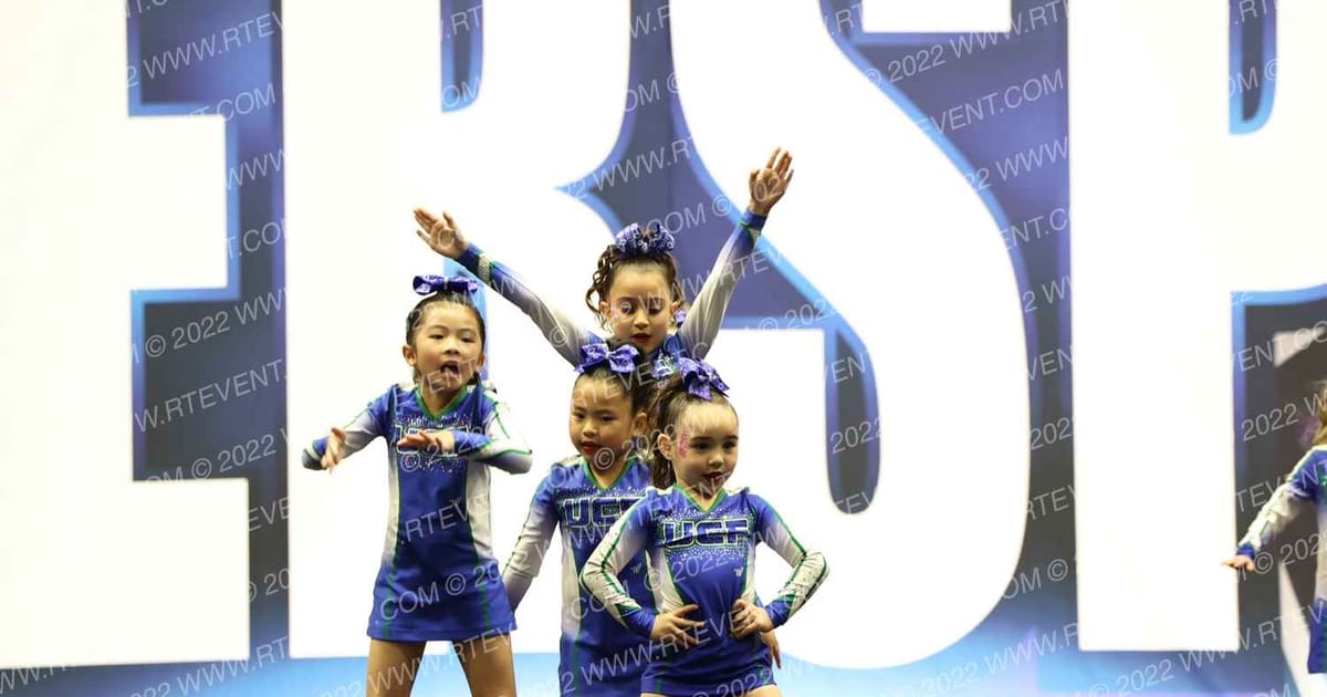 University Cheer Force Tiny Rays · CheerSport Norcal