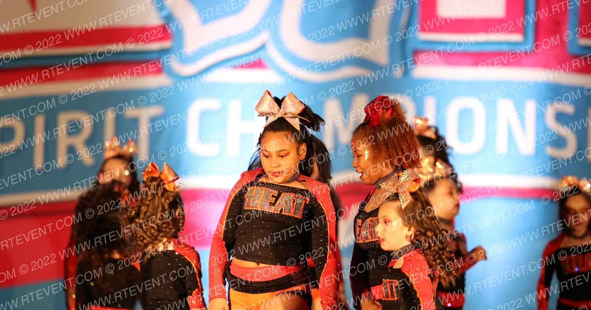 Upstate Heat Cheerleading Junior Blaze · Aloha Syracuse Showdown DIDII correct