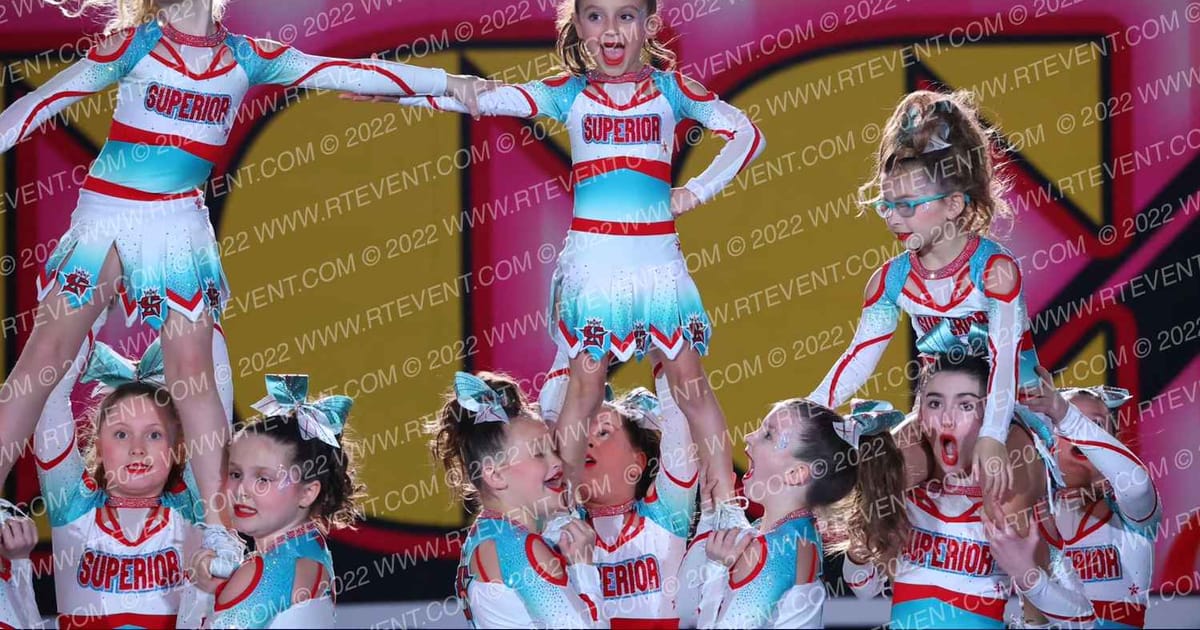 Superior Athletics Mini Sparkle · Oh How Sweet it is Cheer and Dance Spectacular