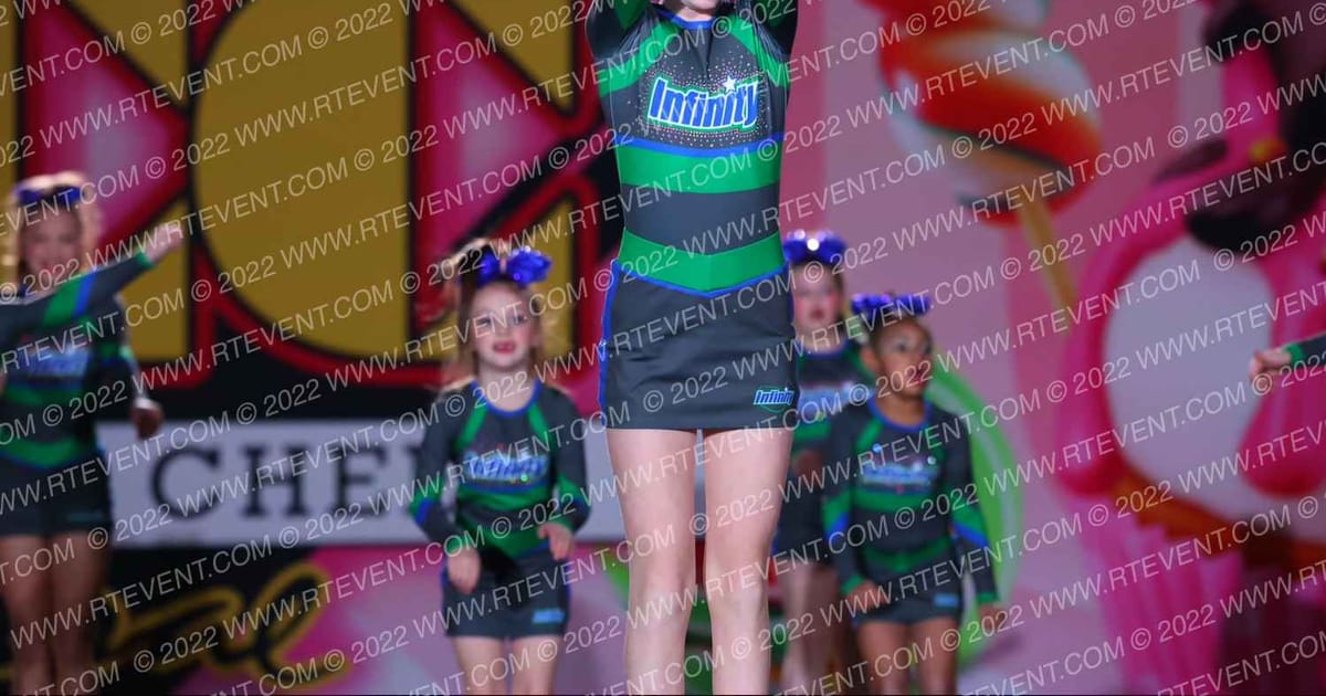 Infinity Cheer & Tumbling virtue · Oh How Sweet it is Cheer and Dance Spectacular