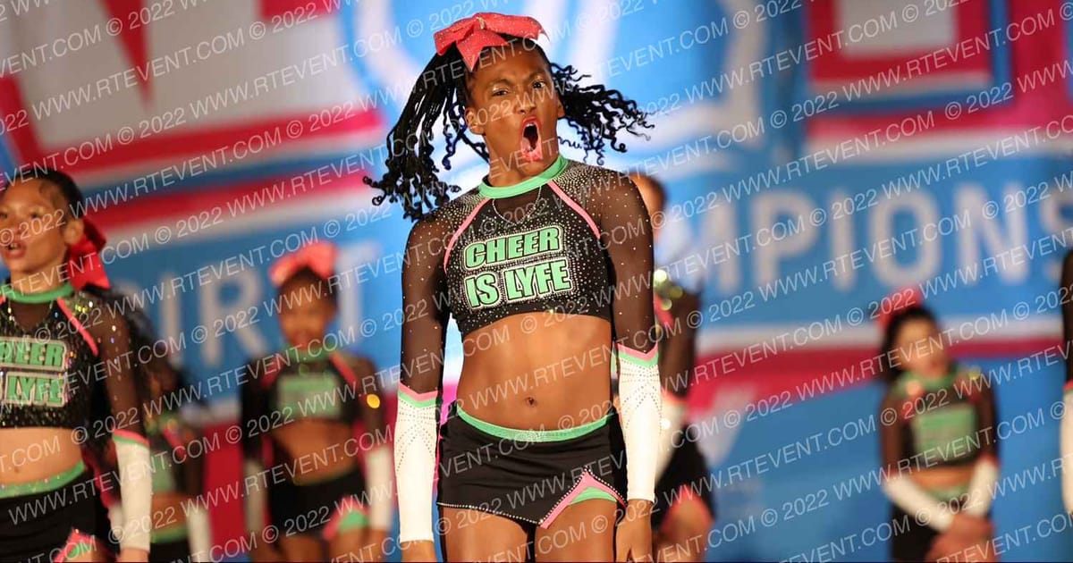 Cheer is Lyfe Black Diamonds · Aloha Syracuse Showdown DIDII correct