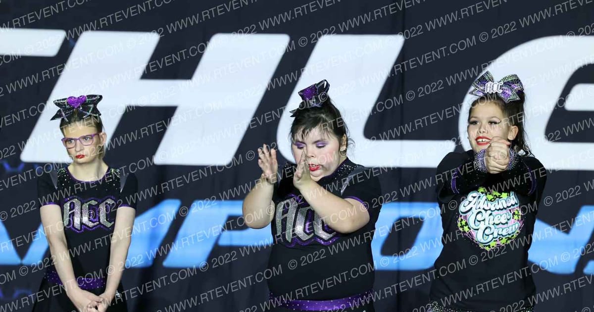 Advanced Cheer Crew Purple Heartz · The Athletic Championship Oklahoma City Nationals