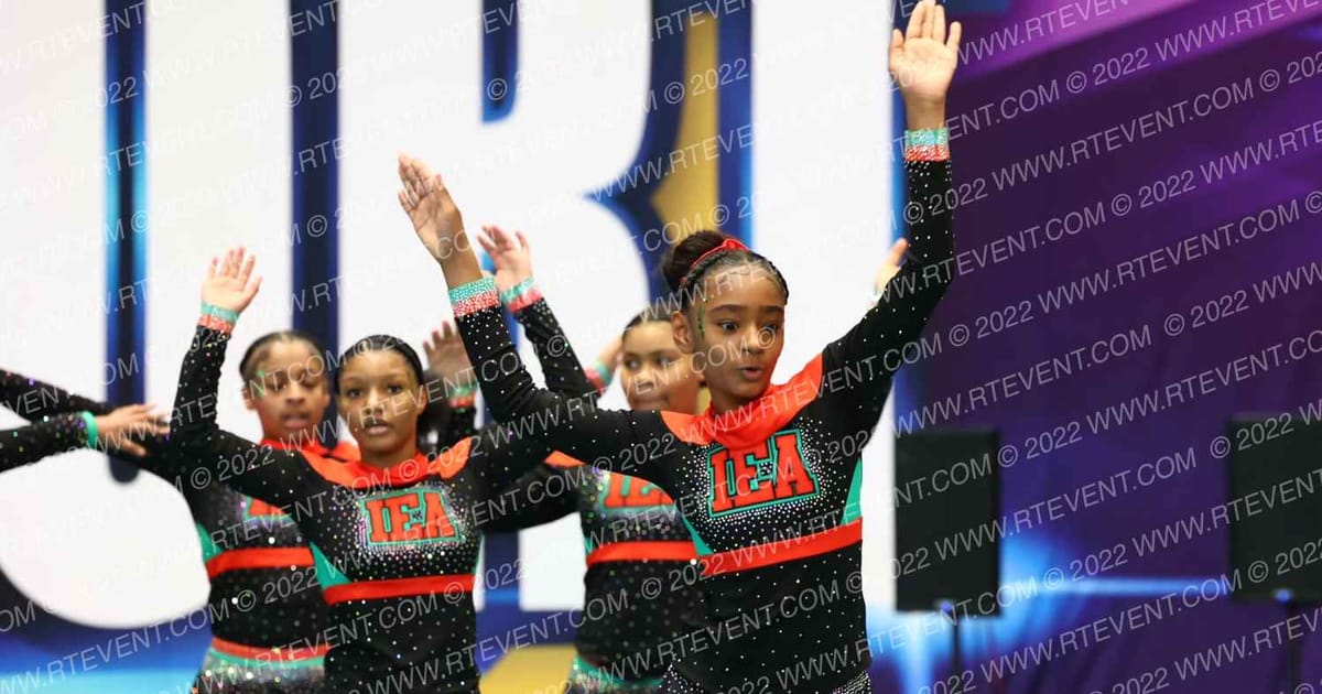 New England Cheer & Tumble Youth Wicked Emeralds · CS Boston