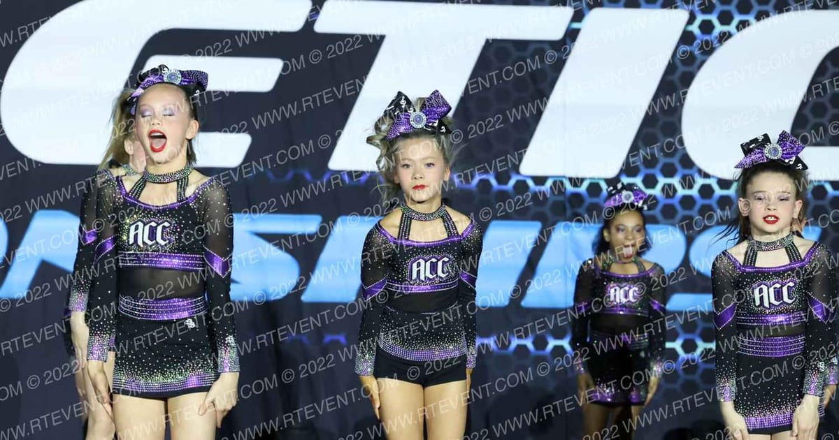 Advanced Cheer Crew Purple Ladiez · The Athletic Championship Oklahoma City Nationals