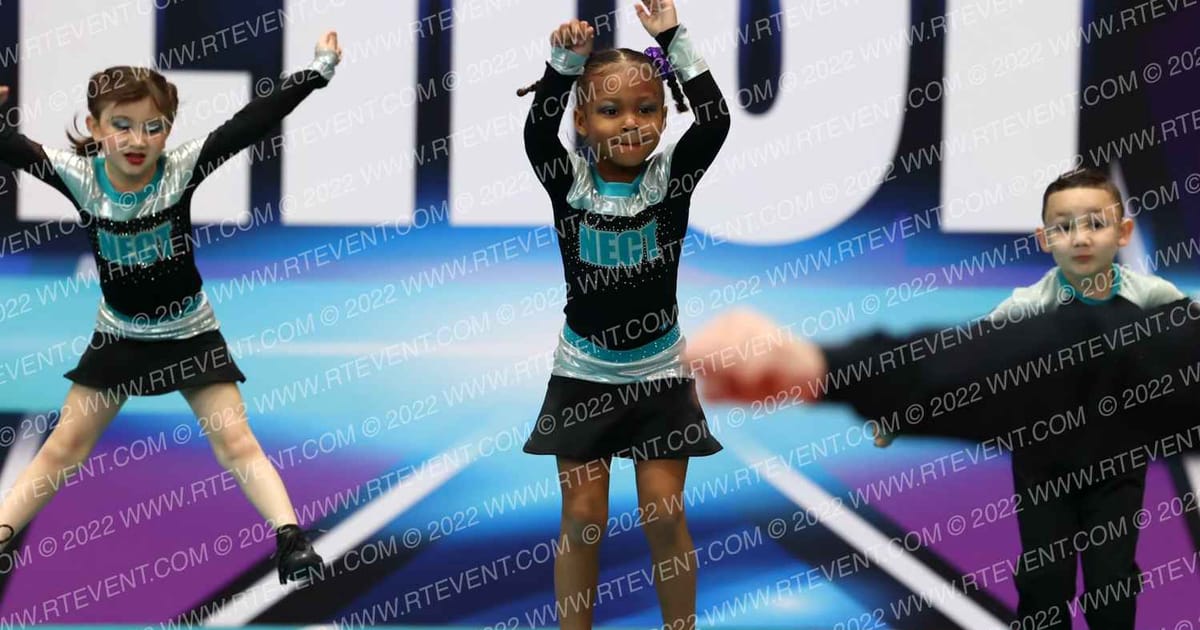 New England Cheer & Tumble Tiny Villains · CS Boston