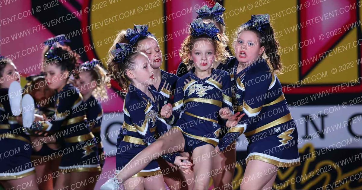 TGS Shocks All-Stars Firestorm · Oh How Sweet it is Cheer and Dance Spectacular