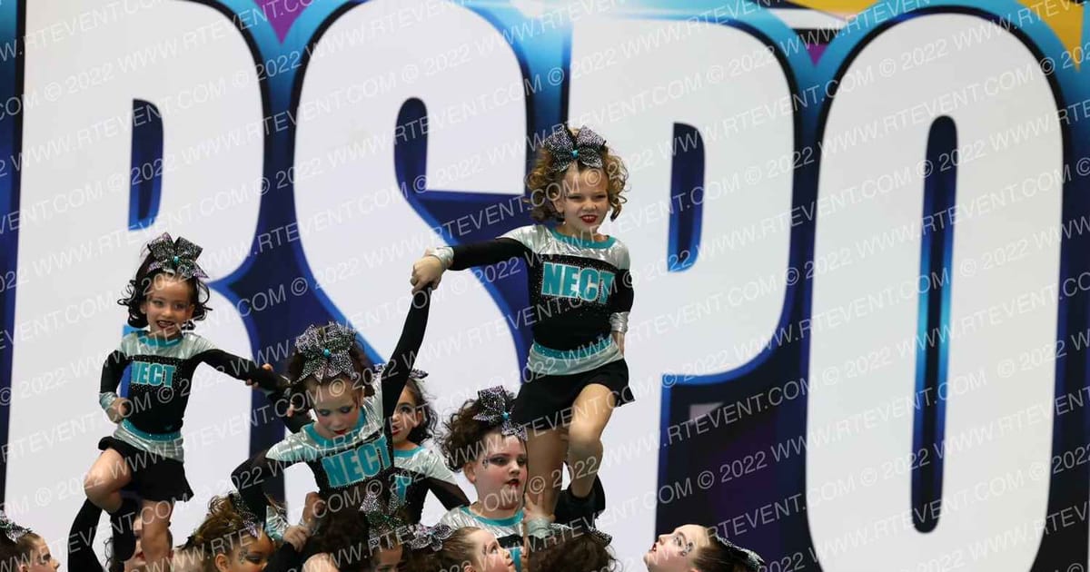New England Cheer & Tumble Mini Magic · CS Boston