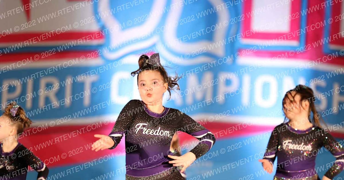 Freedom Allstar Cheer & Tumble Belles · Aloha Syracuse Showdown DIDII correct