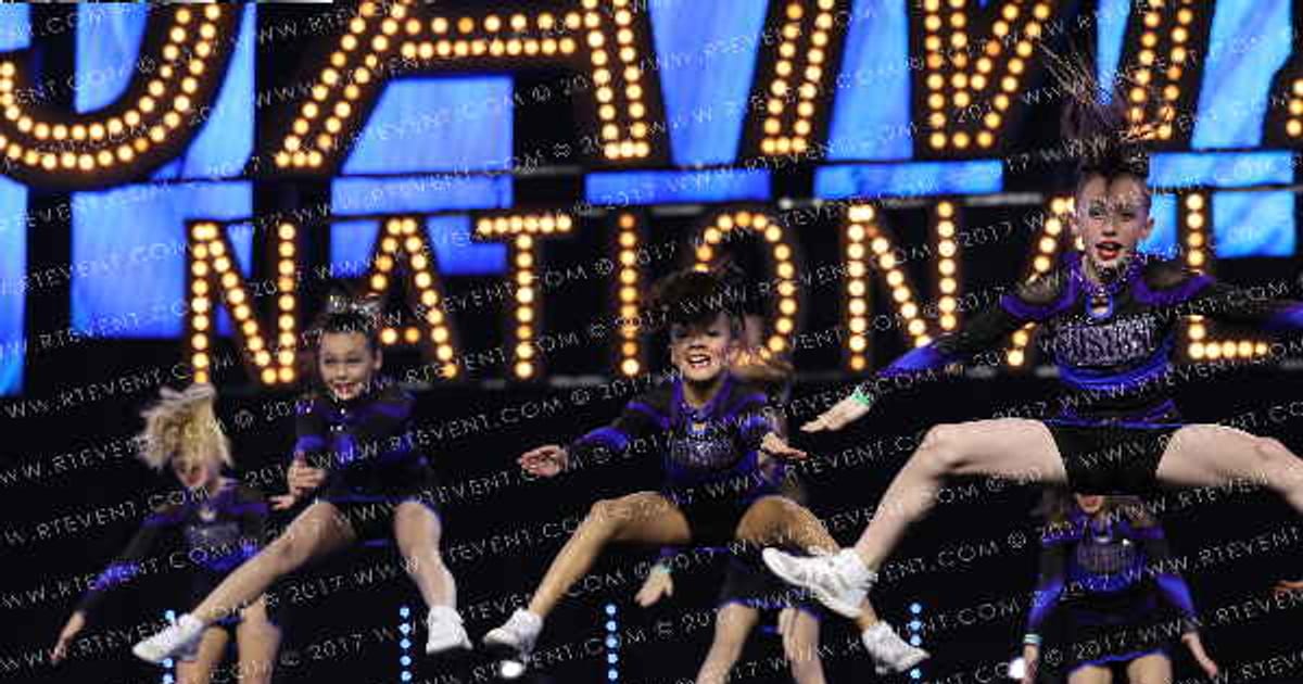 ARIZONA FUSION CHEER PURPLE ICE · DII Allstar Nationals