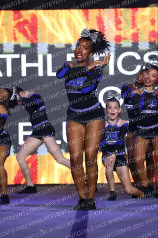 Athletics Cheer Force Blue Angels
