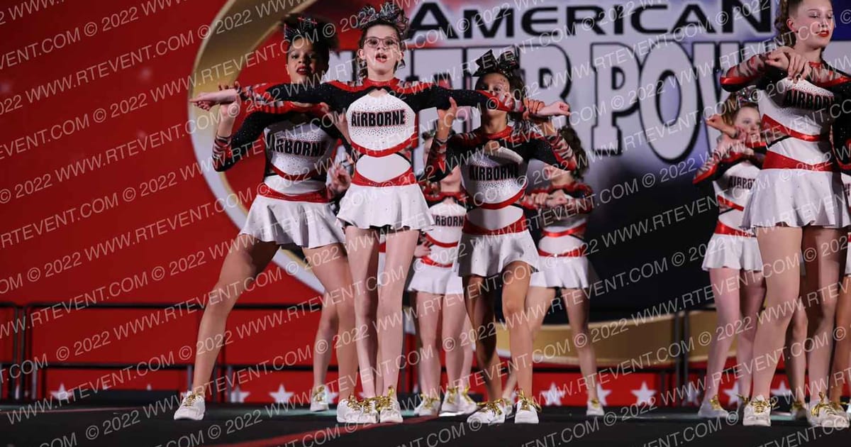 Airborne Elite All Stars Lady Rangers · Cheer Power Philly Showdown DIDII