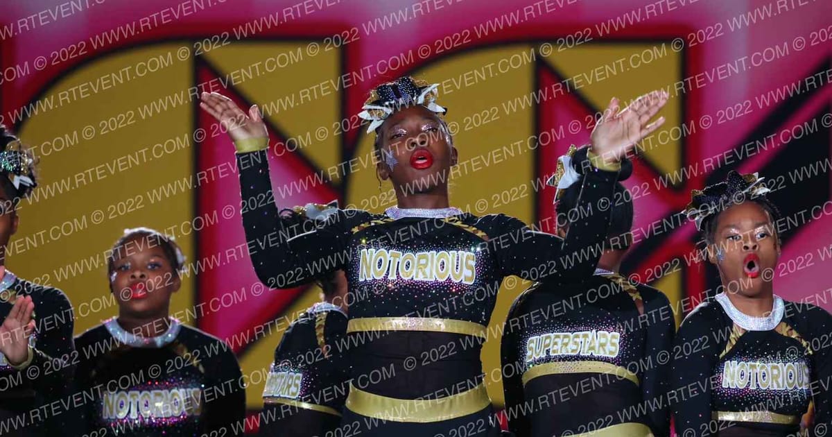 Notorious Superstars HURRICANE · Oh How Sweet it is Cheer and Dance Spectacular
