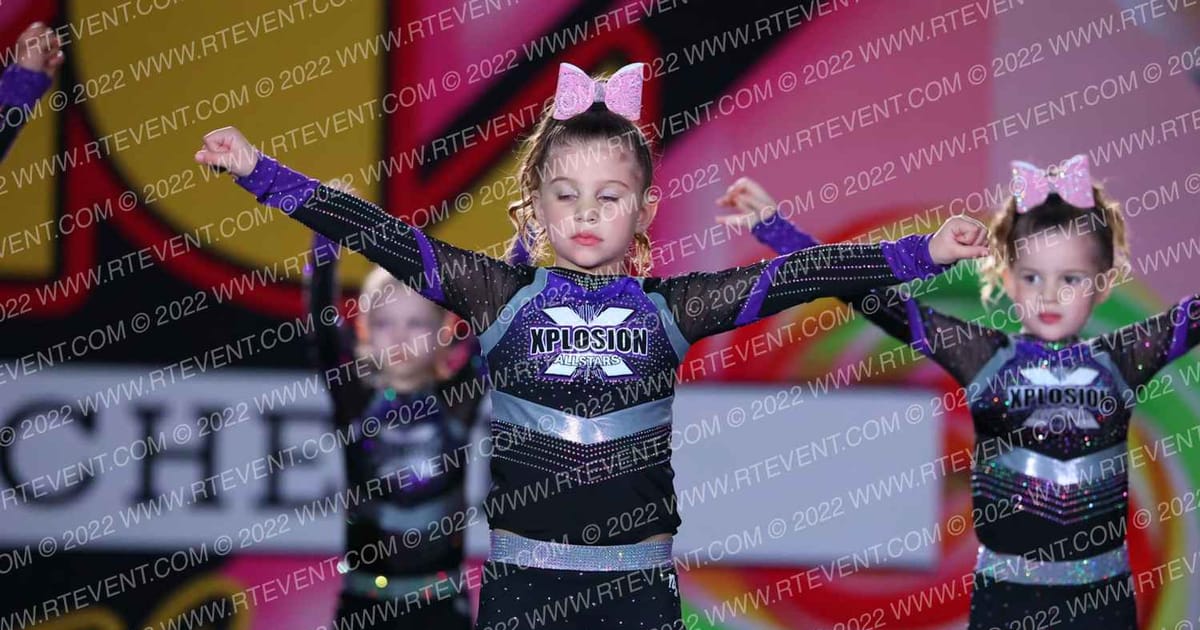 Xplosion Allstars Sparklers · Oh How Sweet it is Cheer and Dance Spectacular