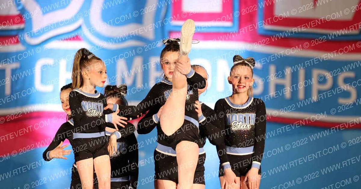 North Star All Star Cheer MAYHEM · Aloha Syracuse Showdown DIDII correct