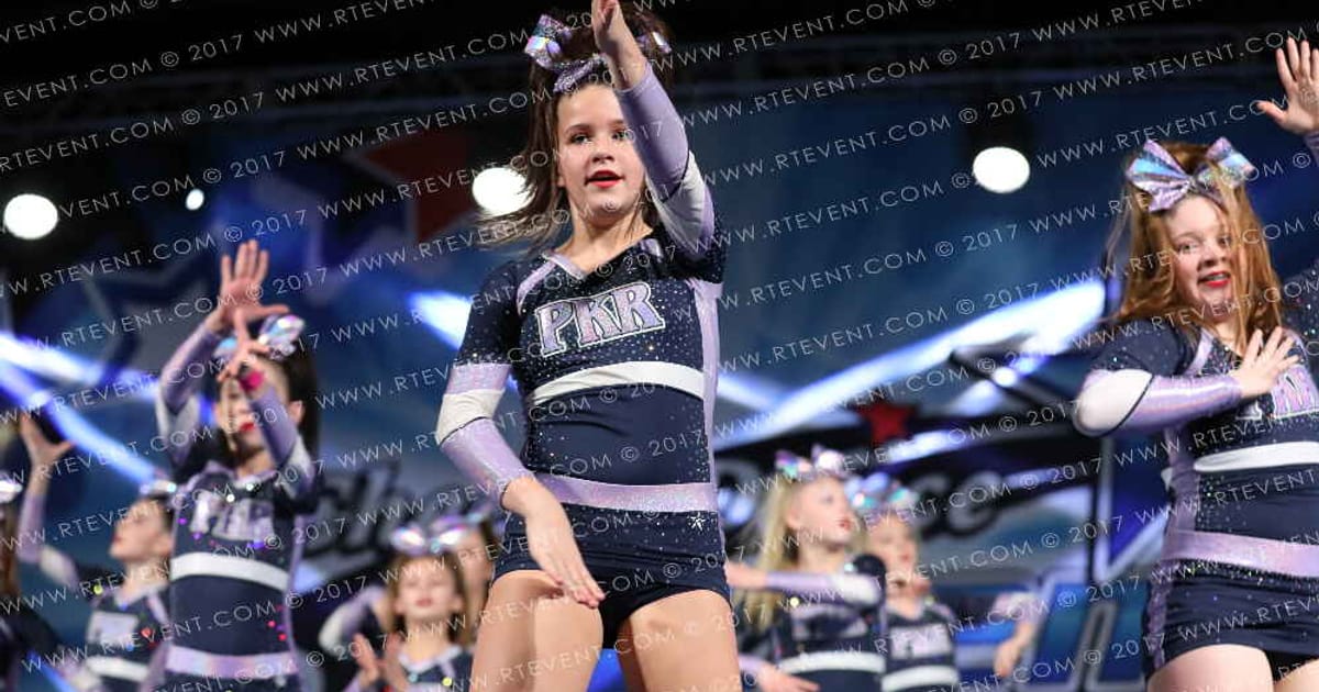 PKR Athletics Cheer Club Purple Ice · Holiday Spectacular