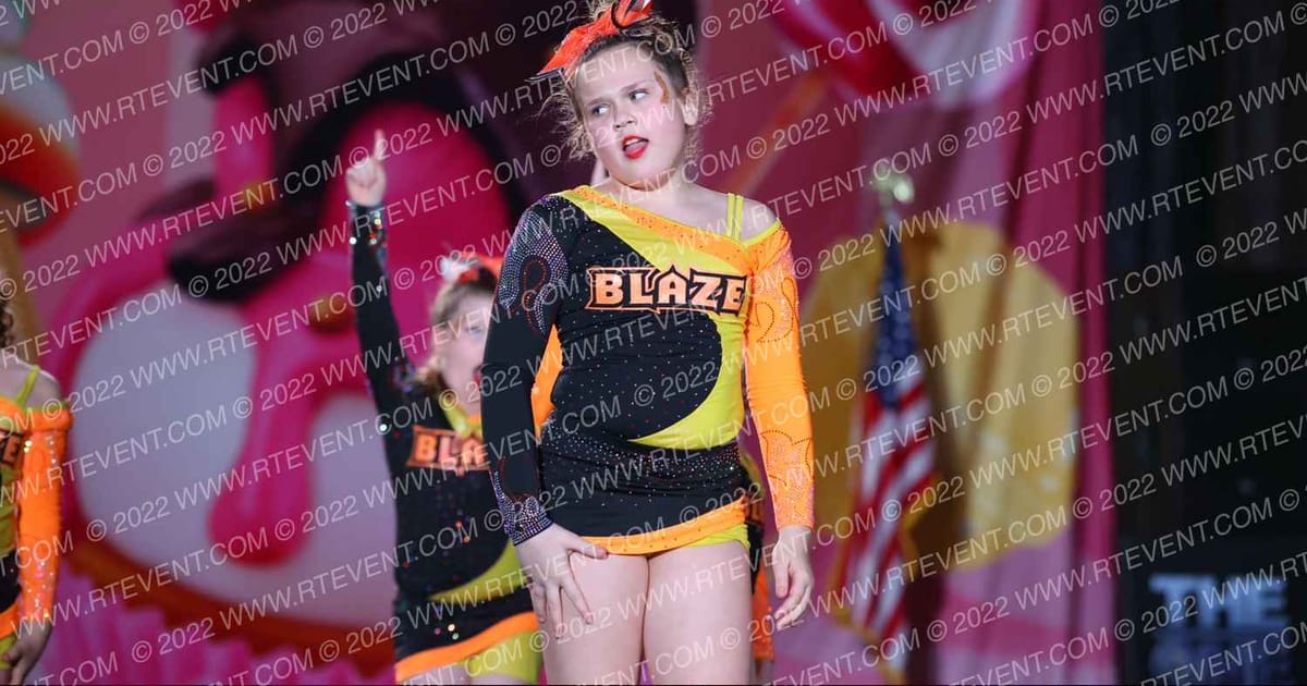 Lake Erie Blaze Cheer EMBERS · Oh How Sweet it is Cheer and Dance Spectacular