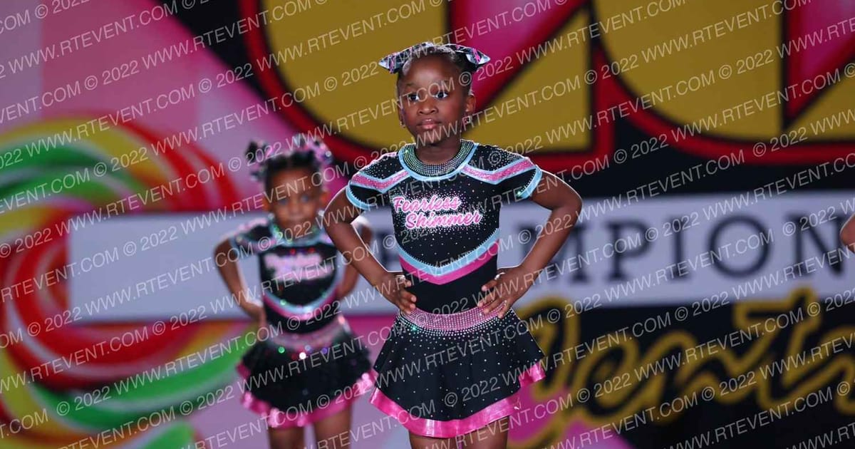 Faith Over Fear Athletics Fearless Shimmer · Oh How Sweet it is Cheer and Dance Spectacular