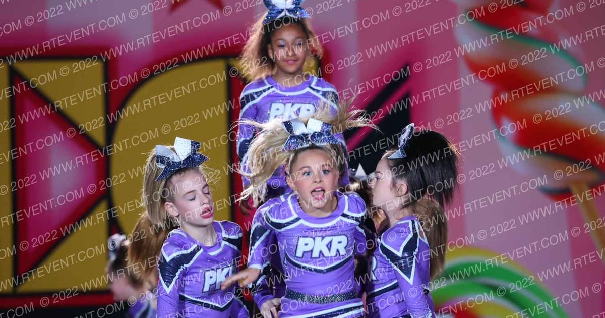 PKR Athletics Cheer Club Midnight Storm · Oh How Sweet it is Cheer and Dance Spectacular