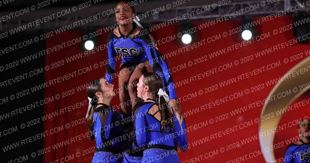 TSC All Stars Black Ice · Cheer Power Philly Showdown DIDII