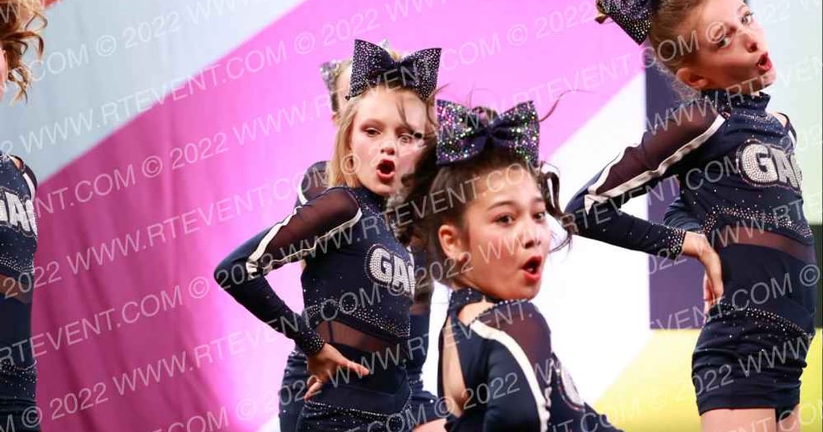 Greensboro All Star Cheerleading Rose Gold · CANAM Grand Nationals