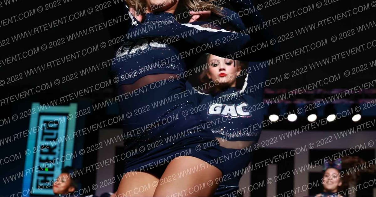 Greensboro All Star Cheerleading Black Diamonds · CANAM Grand Nationals