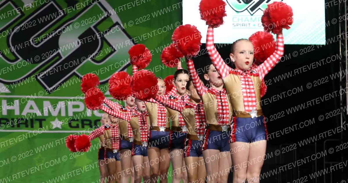 No Limits Dance Mini Spirit Small Pom · CSG Dance Grand Nationals