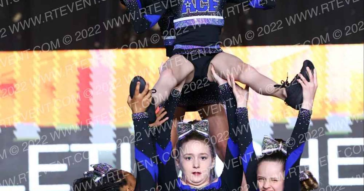 Athletic Cheer Force First Class · Gold Rush Charlotte