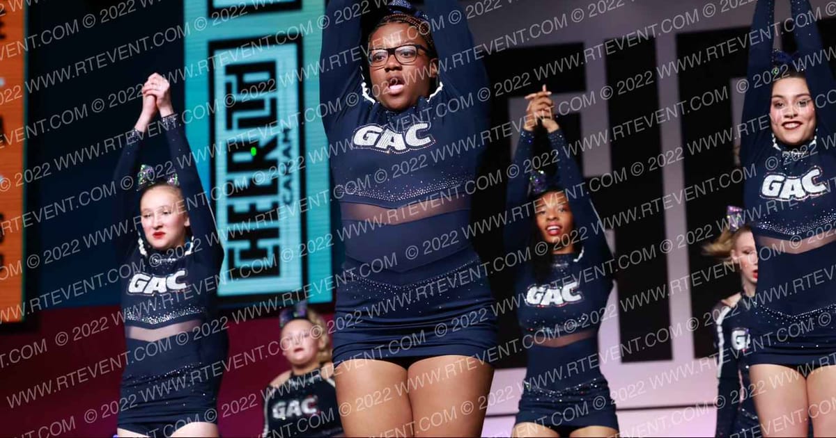 Greensboro All Star Cheerleading Senior Gold · CANAM Grand Nationals