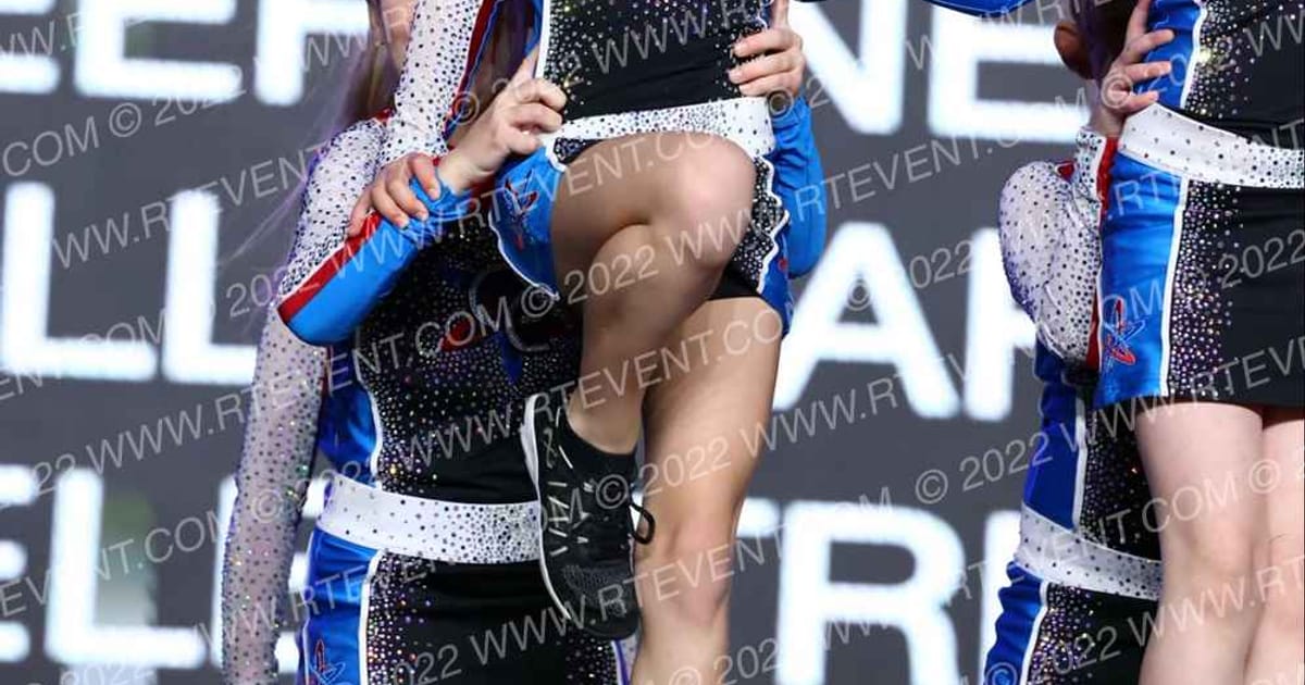Cheer Energy All-Stars Electric · Gold Rush Charlotte