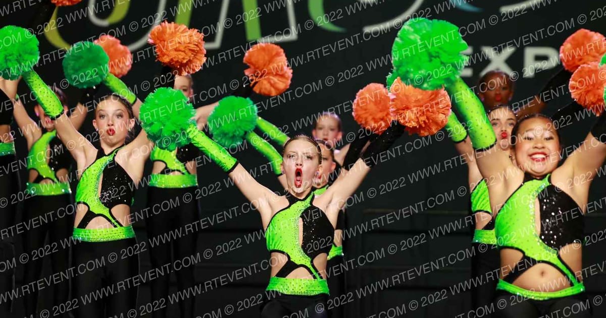 The Dance Vault Mini Elite Large Pom · GROOVE Dance Grand Nationals