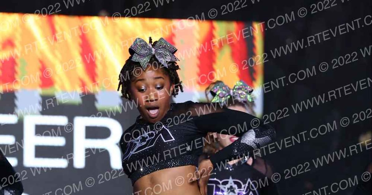 Omega Cheer All-Stars Stealth · Gold Rush Charlotte